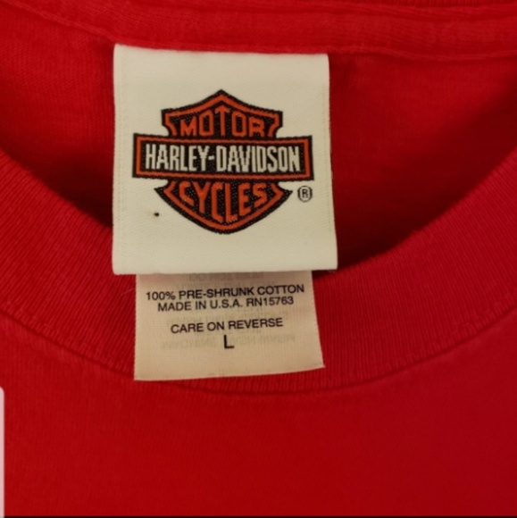 Harley Davidson Men's tee shirt size large - Picture 5 of 5